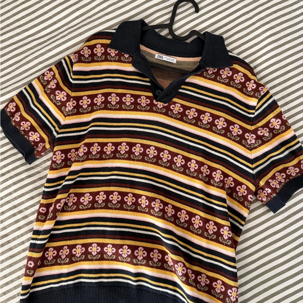 Zara Multicolor Floral Shirt